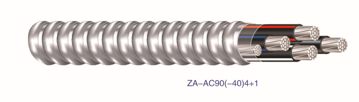 ZA-AC90(-40)联锁铠装铝合金电缆