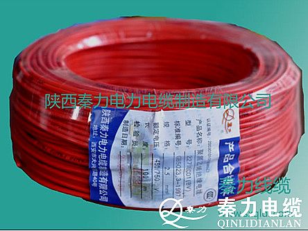 BV 聚氯乙烯绝缘电线 2.5mm 红色